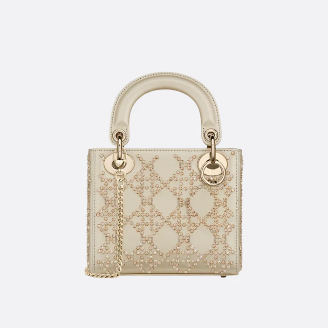 Mini Tasche mit Perlenstickerei